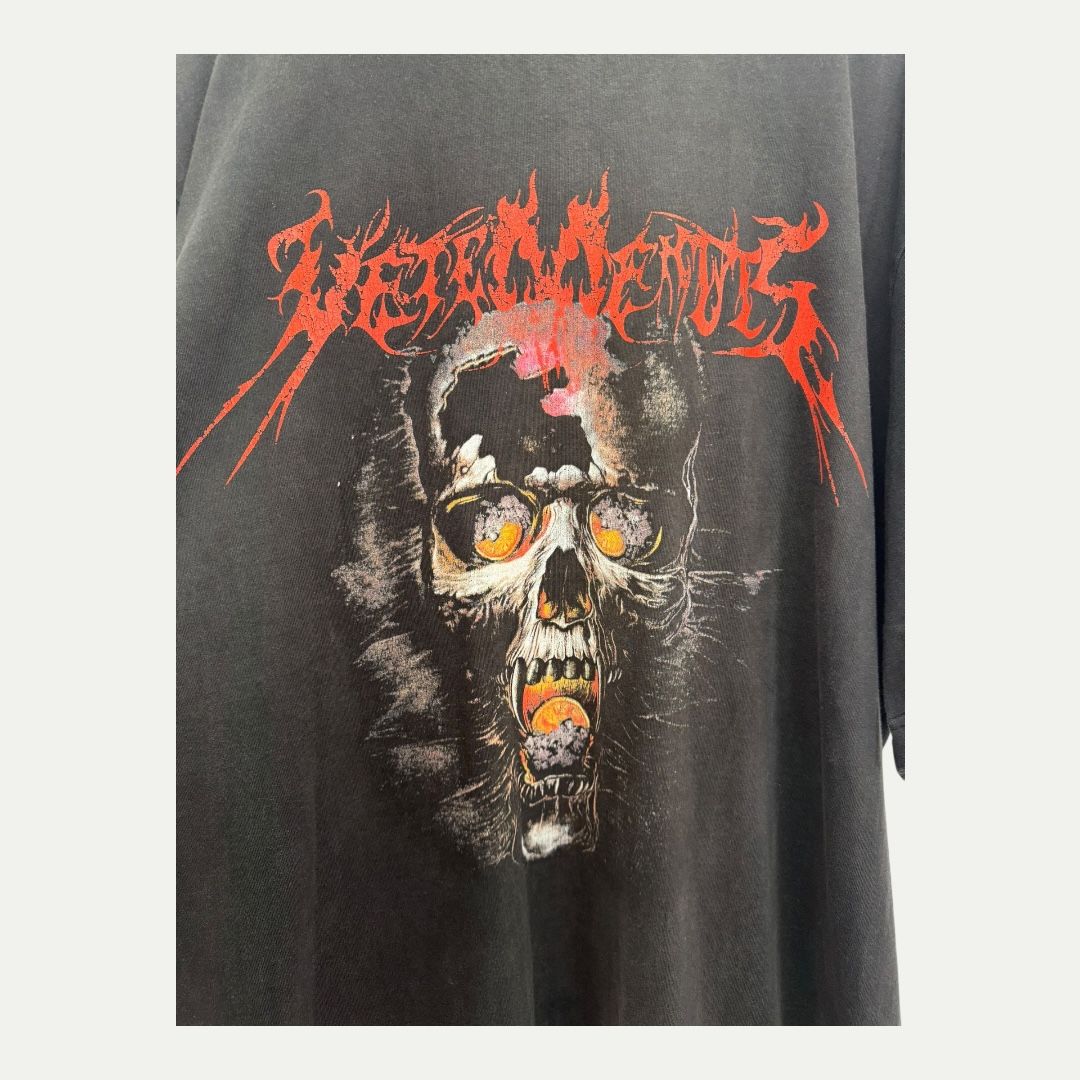 Vetements Heavy Metal Skull Tee Sz S (XL)