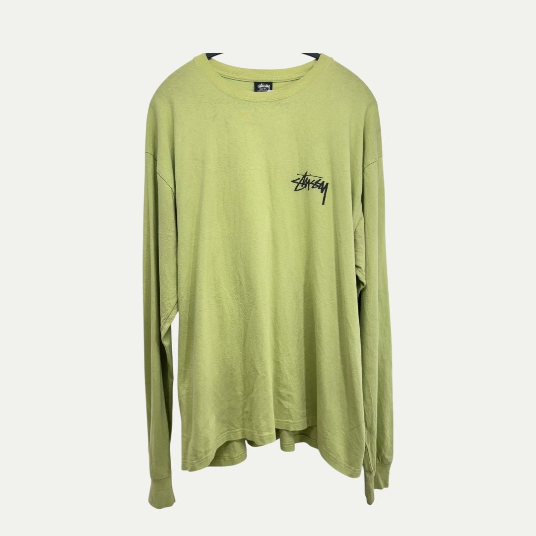 Stussy Feel The Energy L/S Tee Sz XL