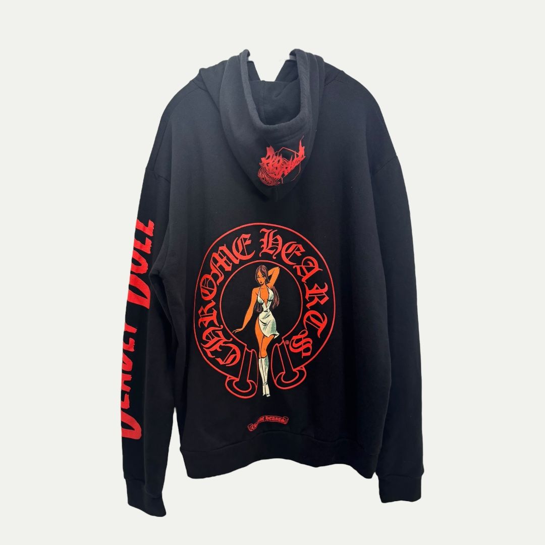 Chrome Hearts Deadly Doll Hoodie Sz L