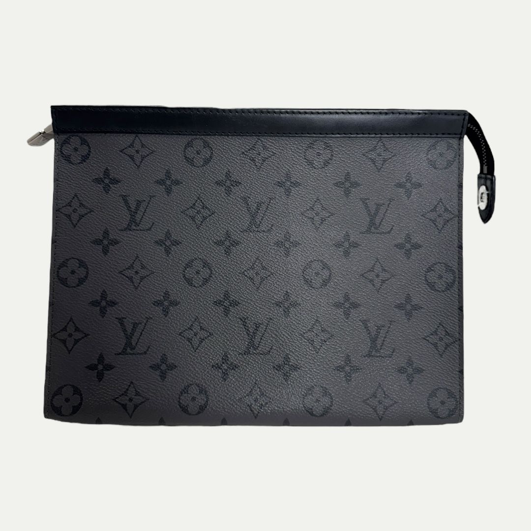 Louis Vuitton Monogram Eclipse Pochette Clutch
