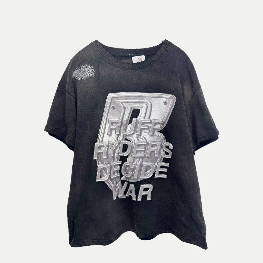 Who Decides War Ruff Ryders Tee Sz XL