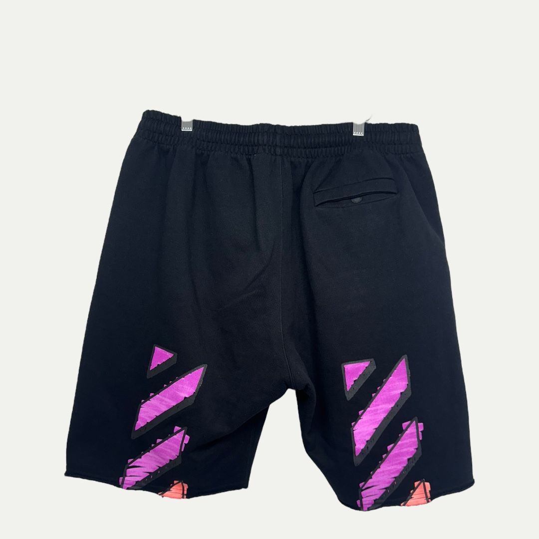 Off White Black Shorts Sz L(34)