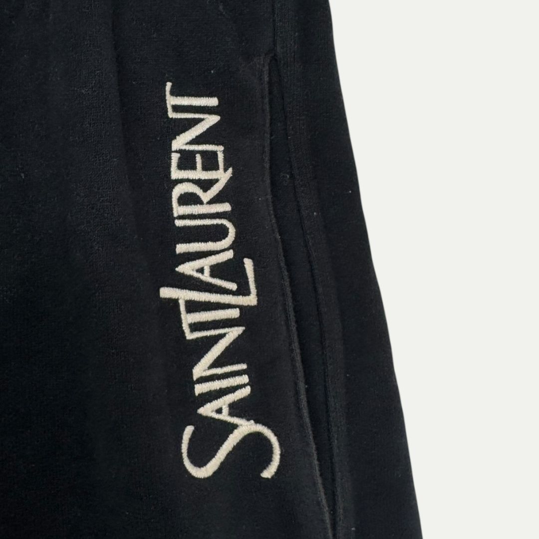 Saint Laurent Black Sweat Shorts Sz XL(36)