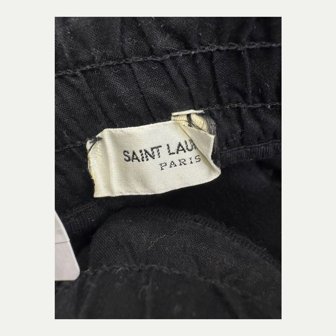 Saint Laurent Black Sweat Shorts Sz XL(36)
