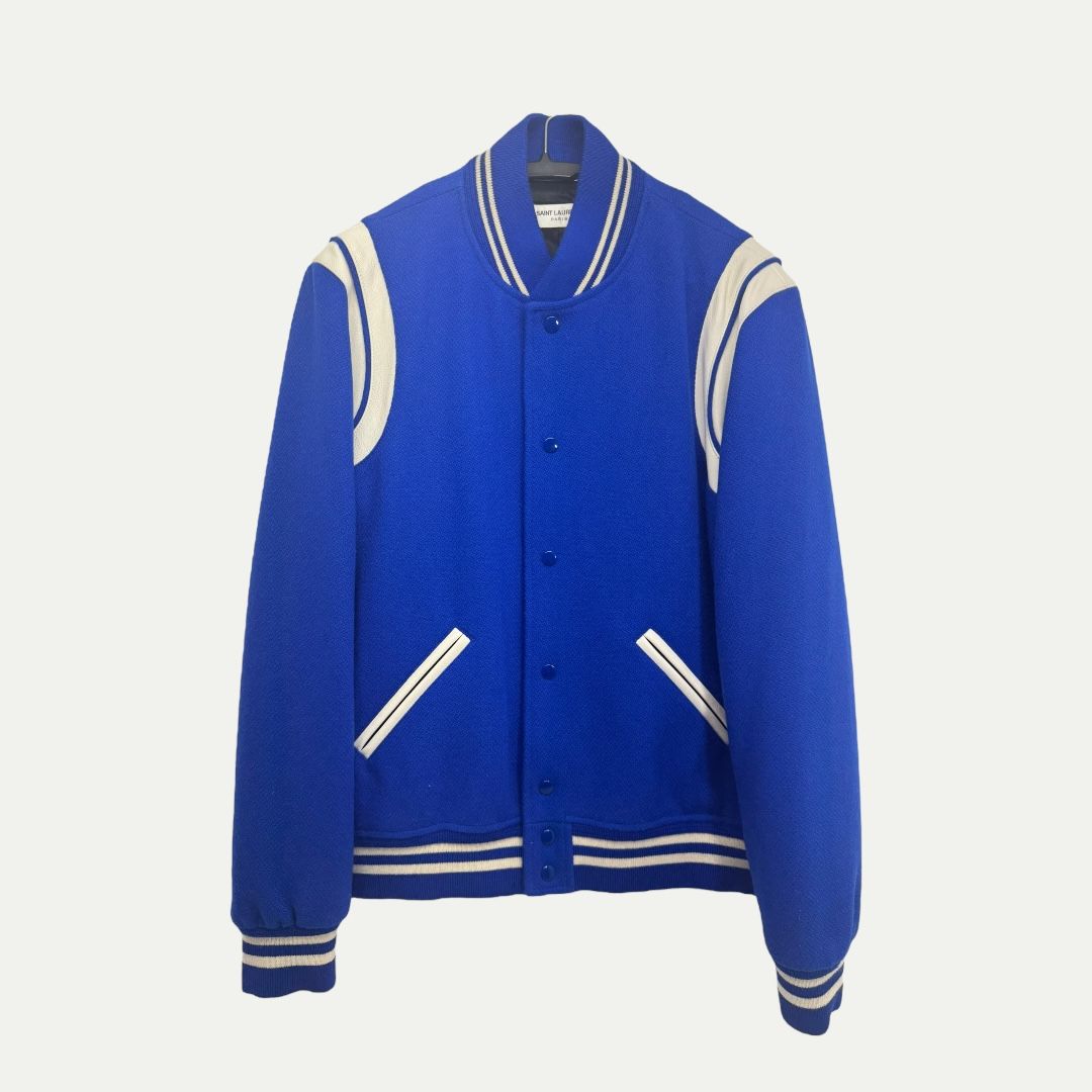 Saint Laurent Wool Teddy Jacket Sz 52(L)