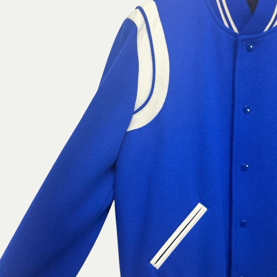 Saint Laurent Wool Teddy Jacket Sz 52(L)