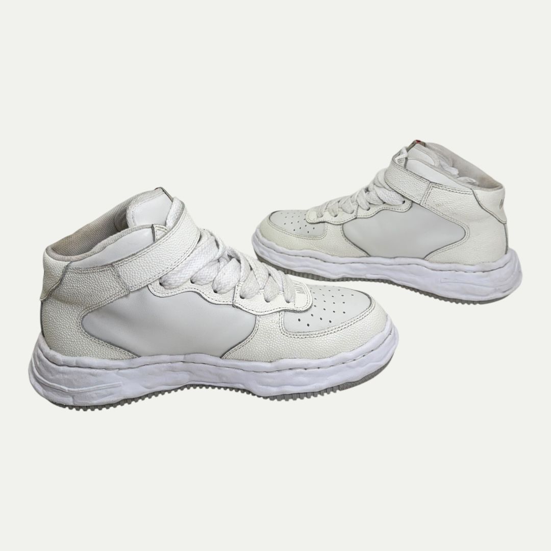Maison Mihara Yasuhiro White Wayne High Top Sz 44(11)