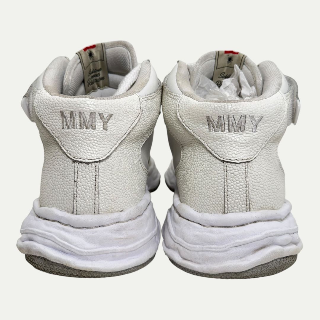 Maison Mihara Yasuhiro White Wayne High Top Sz 44(11)