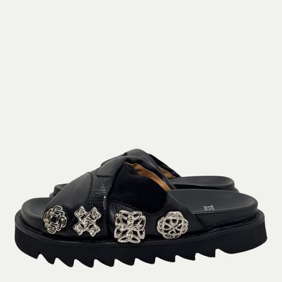 Toga Pulla Criss-Cross Sandal Sz 41(8m/9.5w)