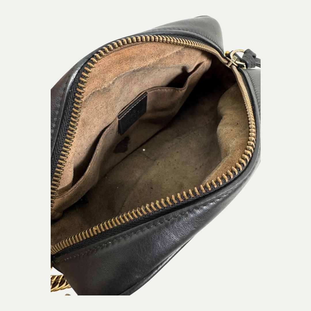 Gucci GG Marmont Quilted Crossbody Bag