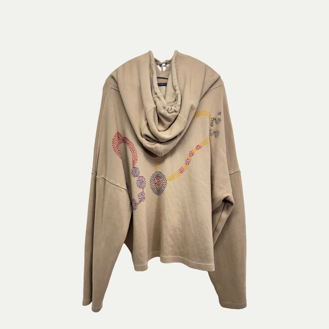 Glass Cypress Embroidered Pull Over Hoodie Sz S(XL)