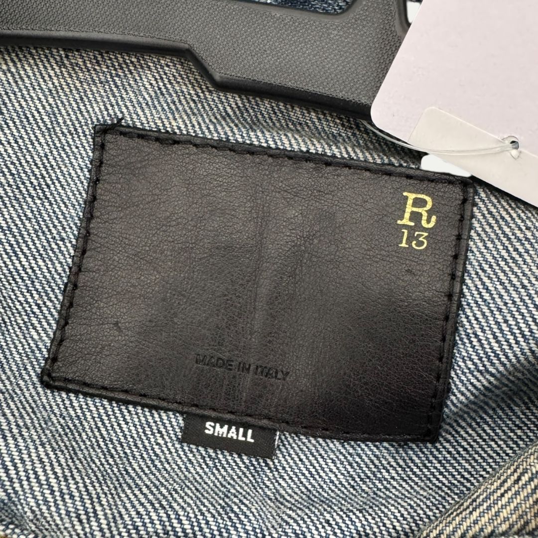 R13 Denim Jacket Sz S