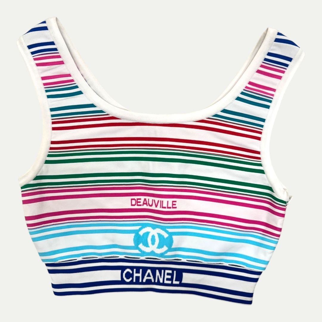 Chanel Striped Deauville Top Sz 36(XS-S)