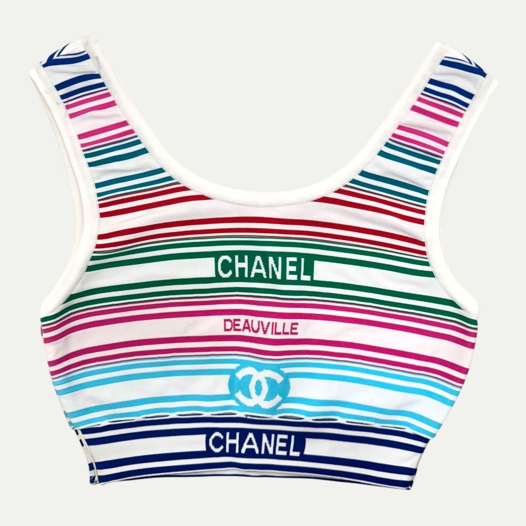 Chanel Striped Deauville Top Sz 36(XS-S)