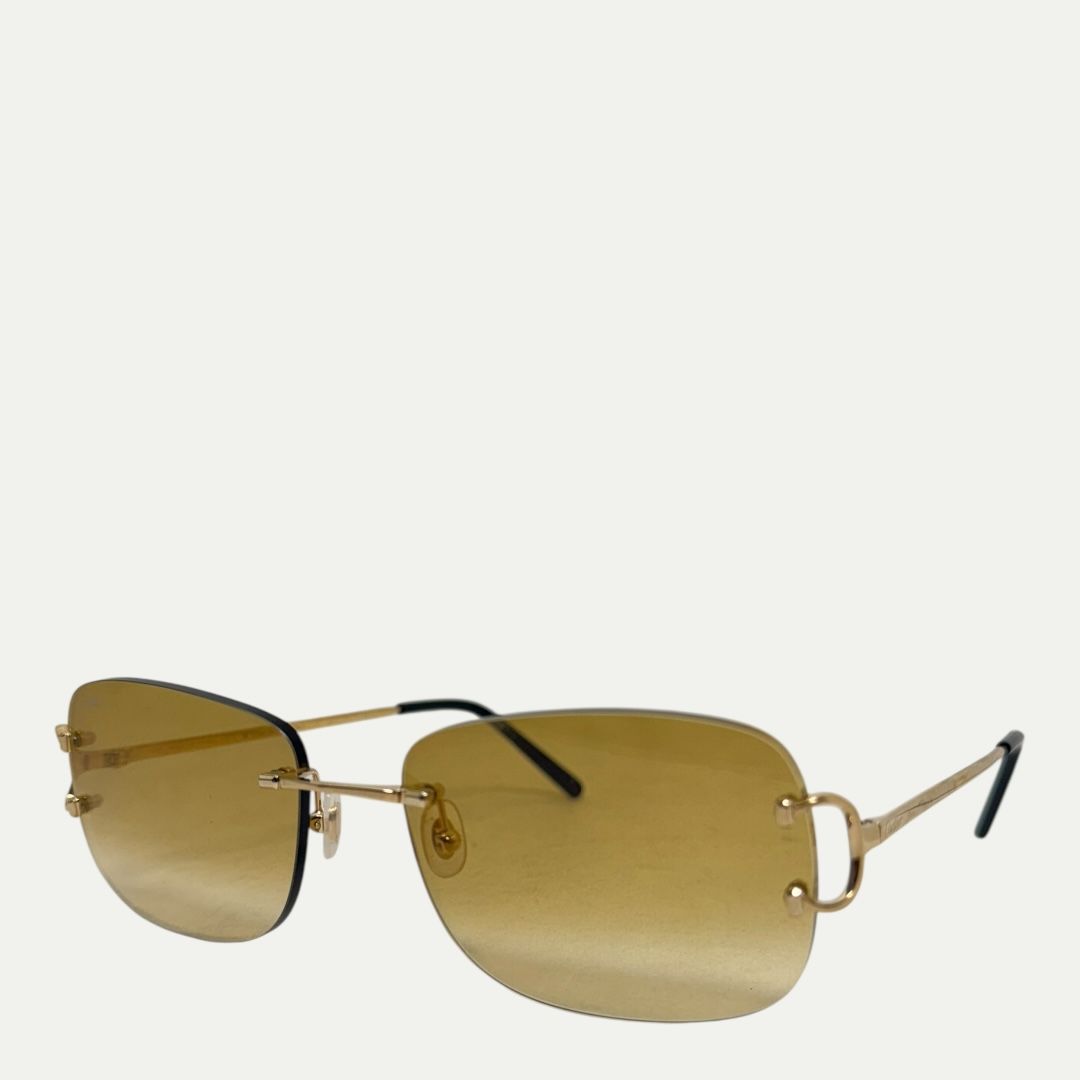 Cartier Big C Rimless Eyeglasses