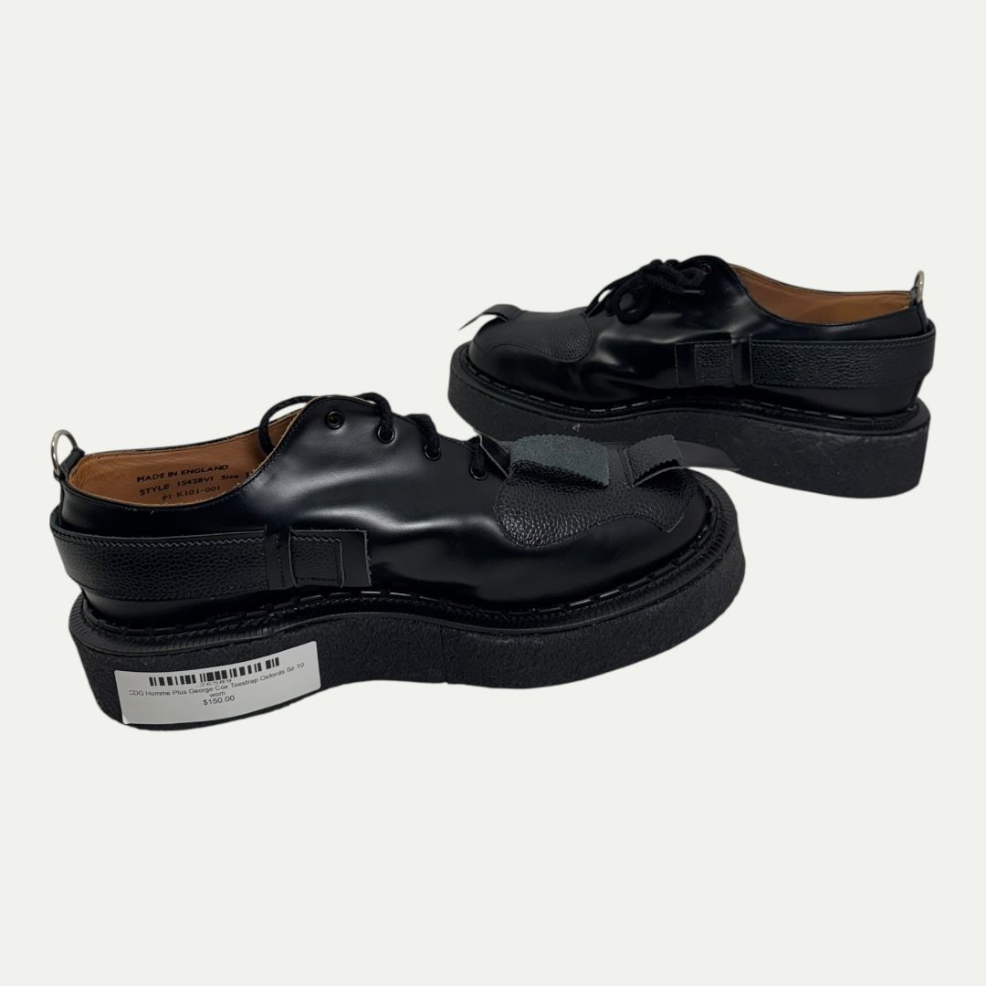 CDG Homme Plus George Cox Toestrap Oxfords Sz 10.5