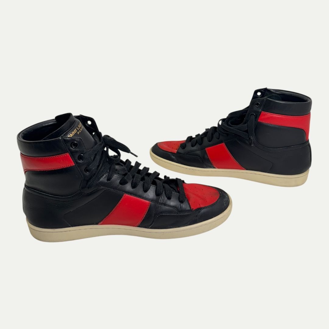 Saint Laurent SL-10 High Leather Sneaker Sz 45.5(13)