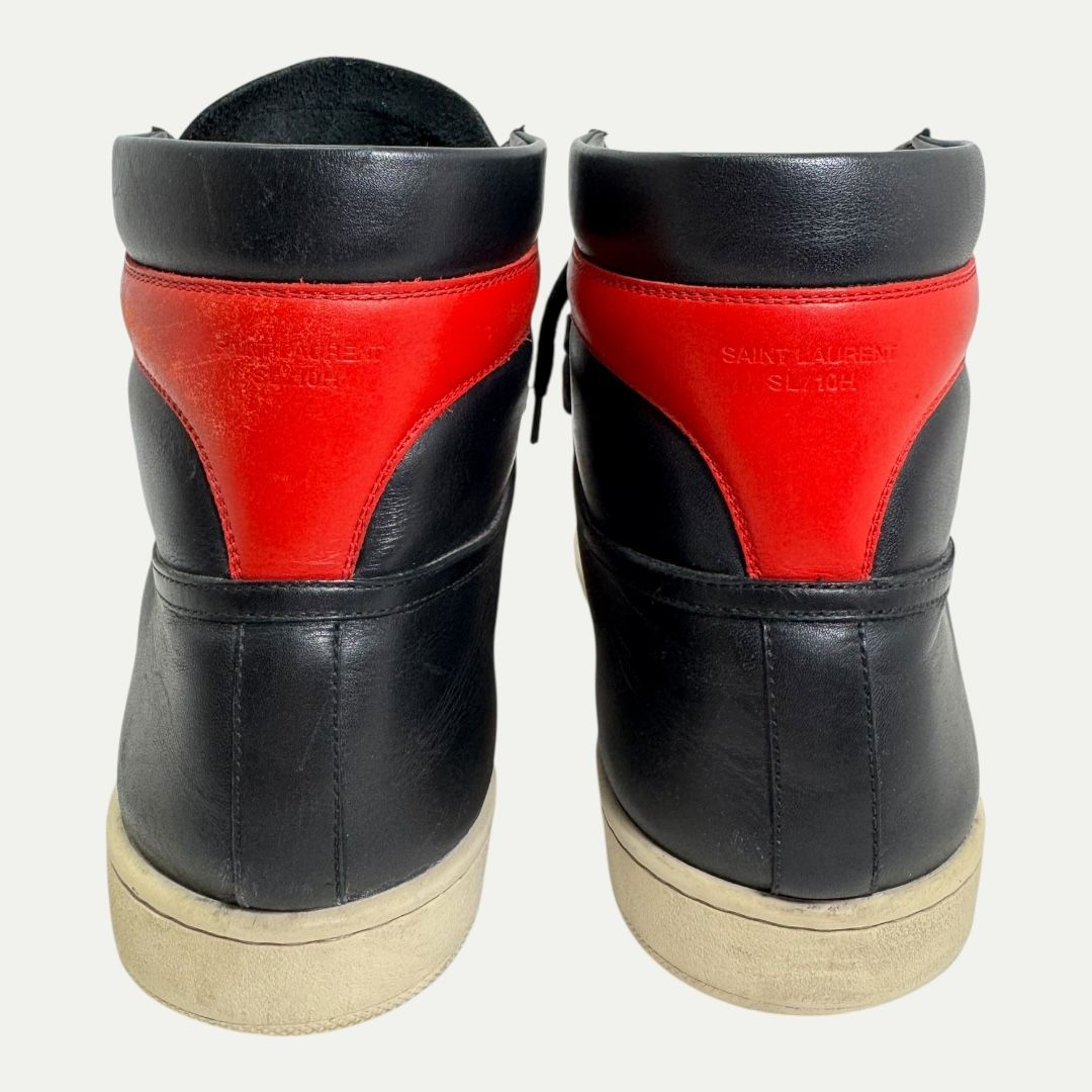 Saint Laurent SL-10 High Leather Sneaker Sz 45.5(13)