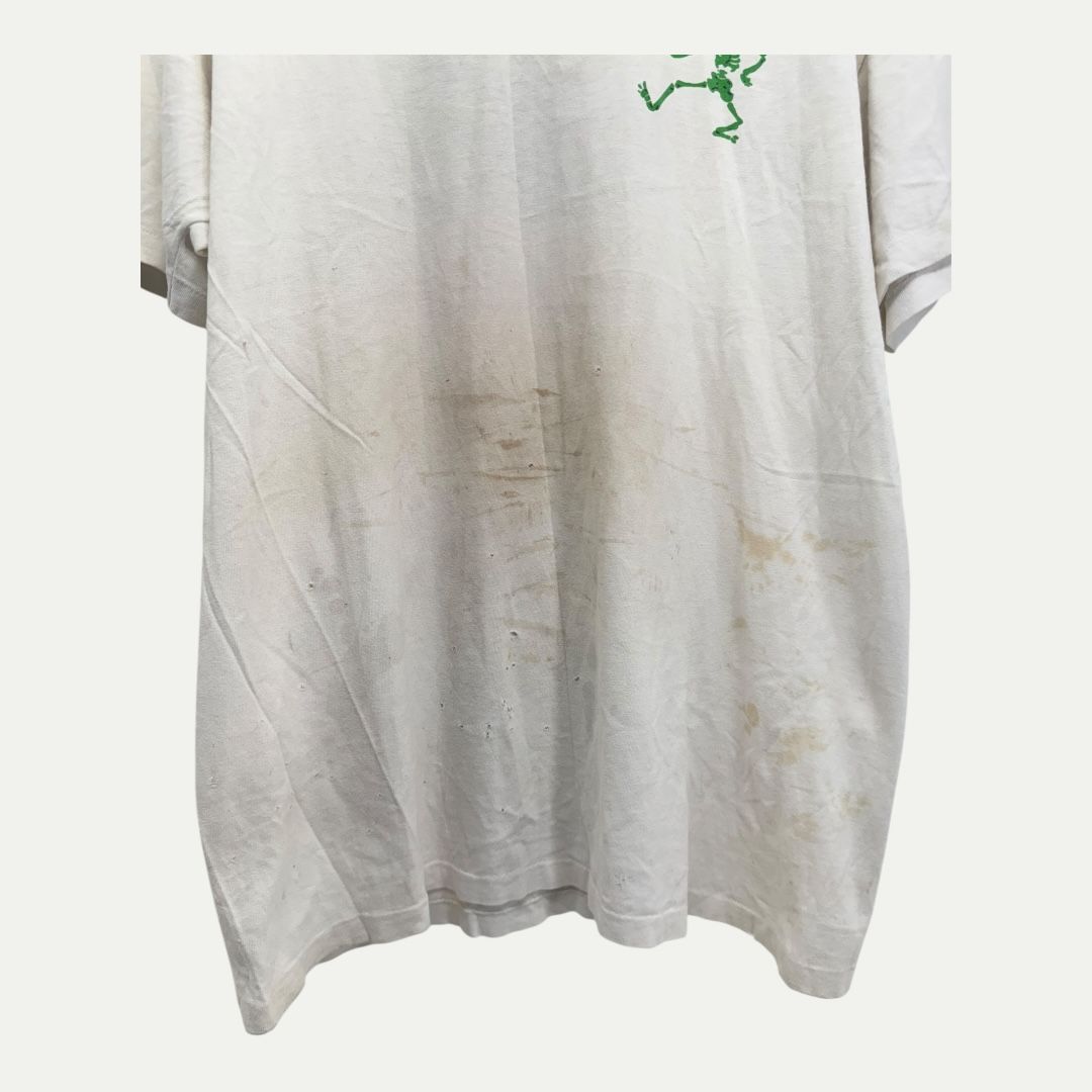 Vintage Grateful Dead Anrakushi Skeleton Tee Sz L