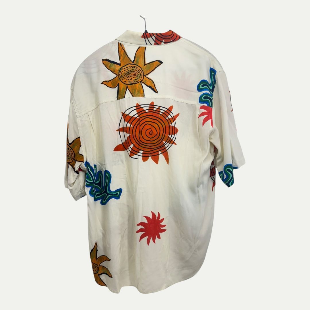 Jacquemus Le Raphia Arty Sun Shirt Sz 50(L)