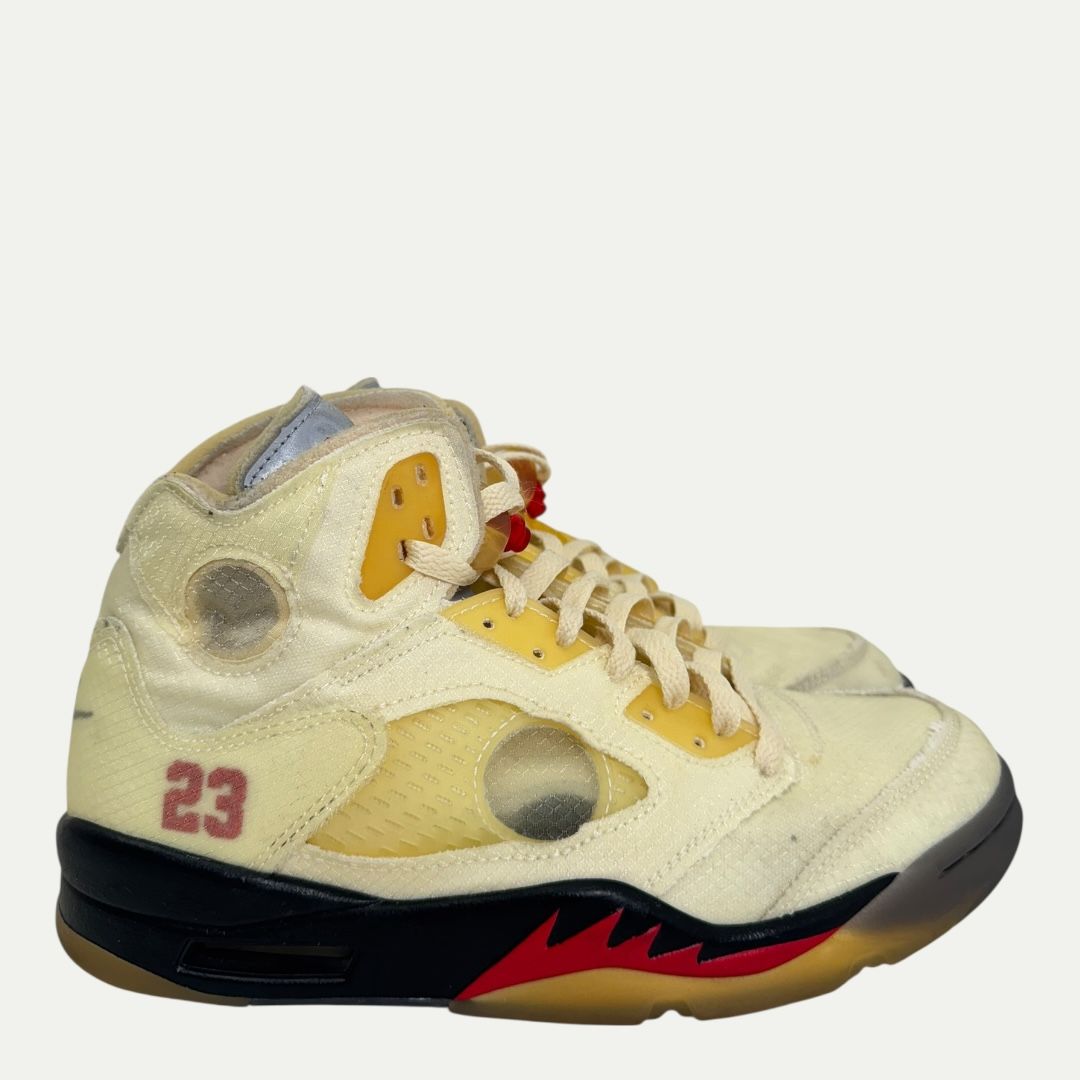Jordan 5 Off White Sail Sz 7.5