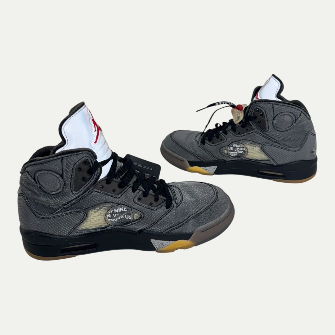 Jordan 5 Off White Muslin Sz 8