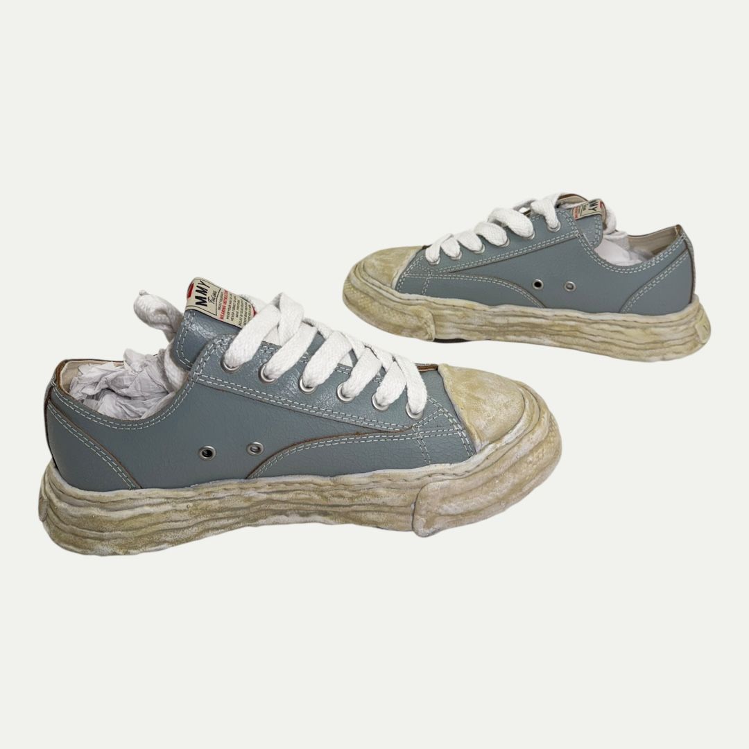 Maison Mihara Yasuhiro Grey Leather Peterson Sz 43(10)