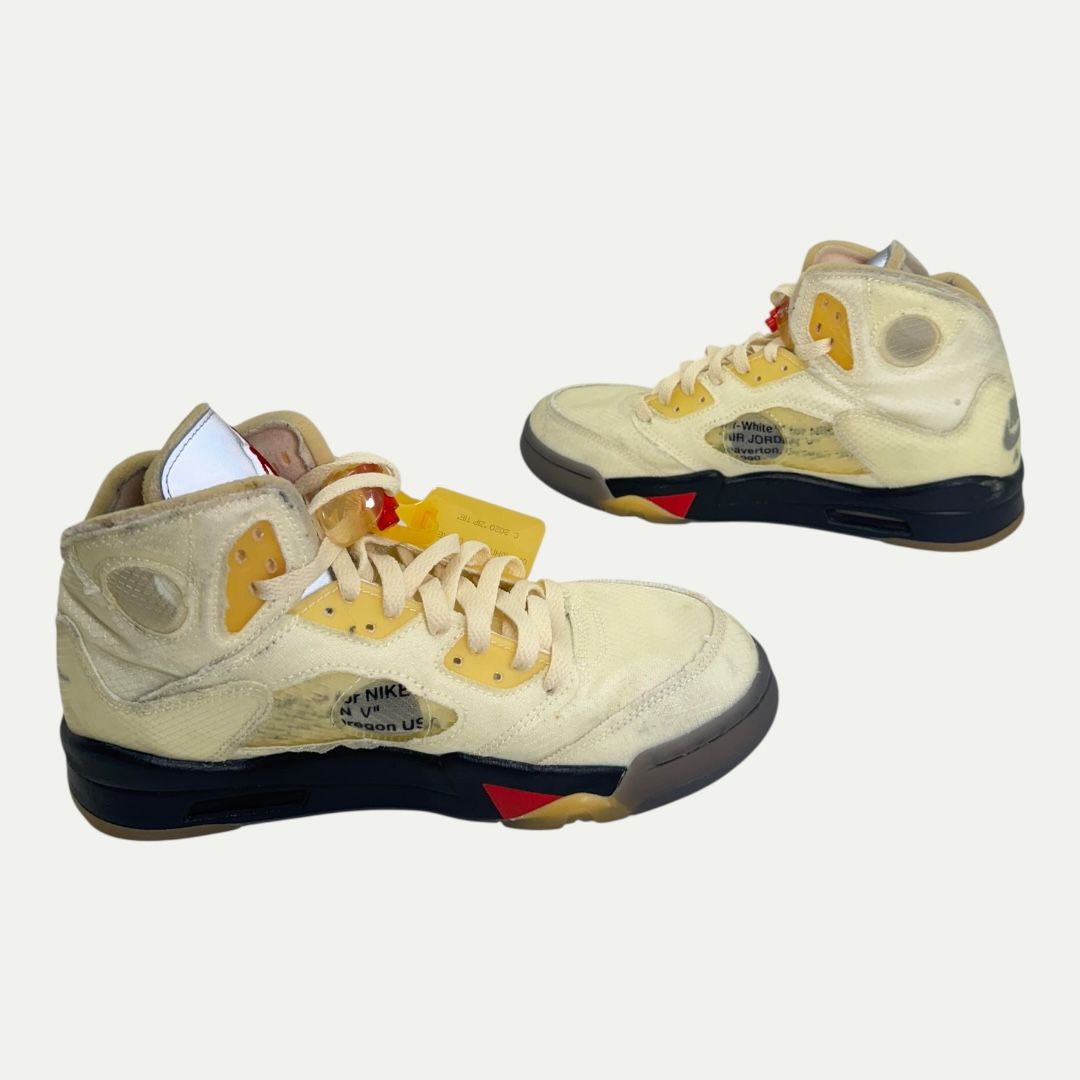 Jordan 5 Off White Sail Sz 7.5