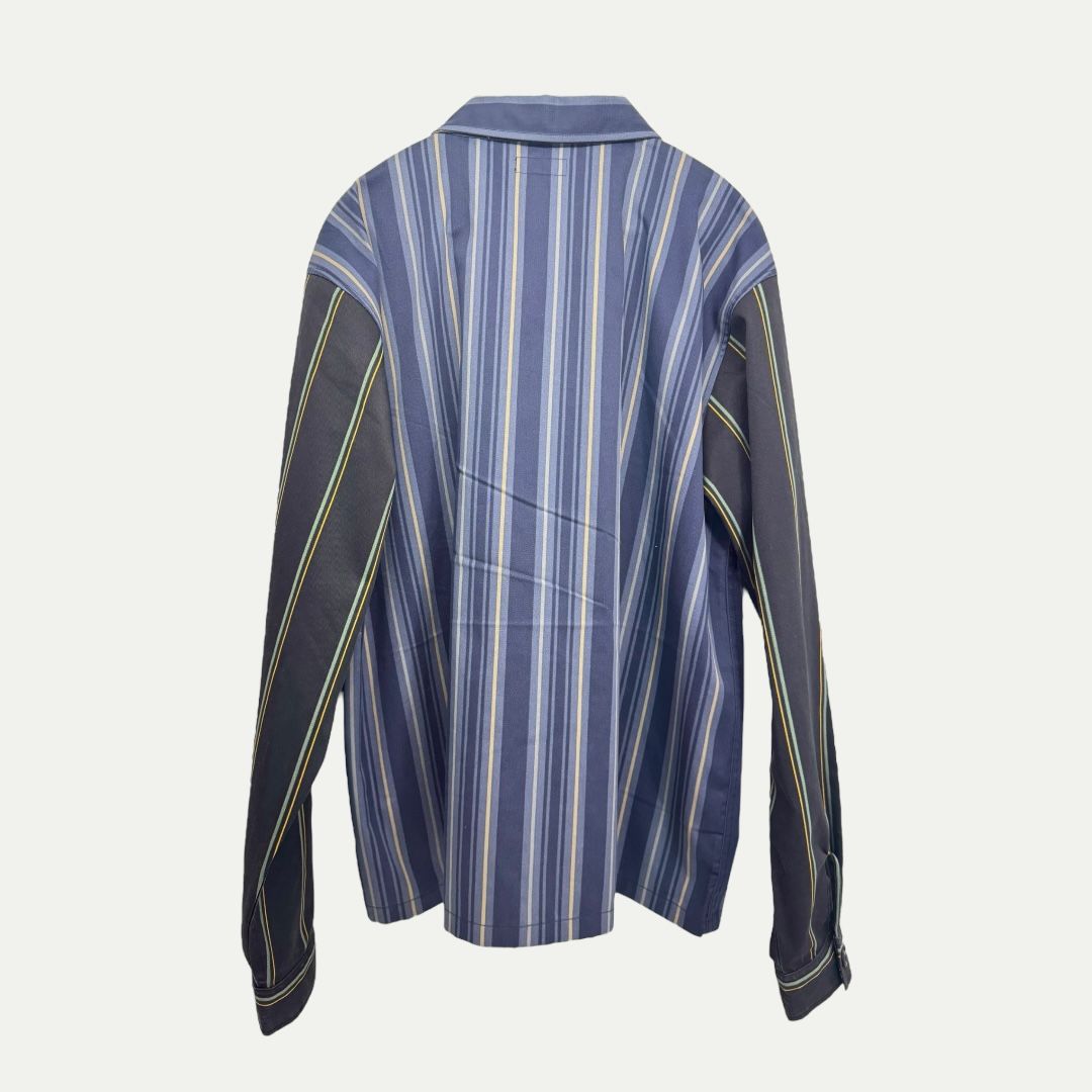 Stussy Striped Work Jacket Sz XXL
