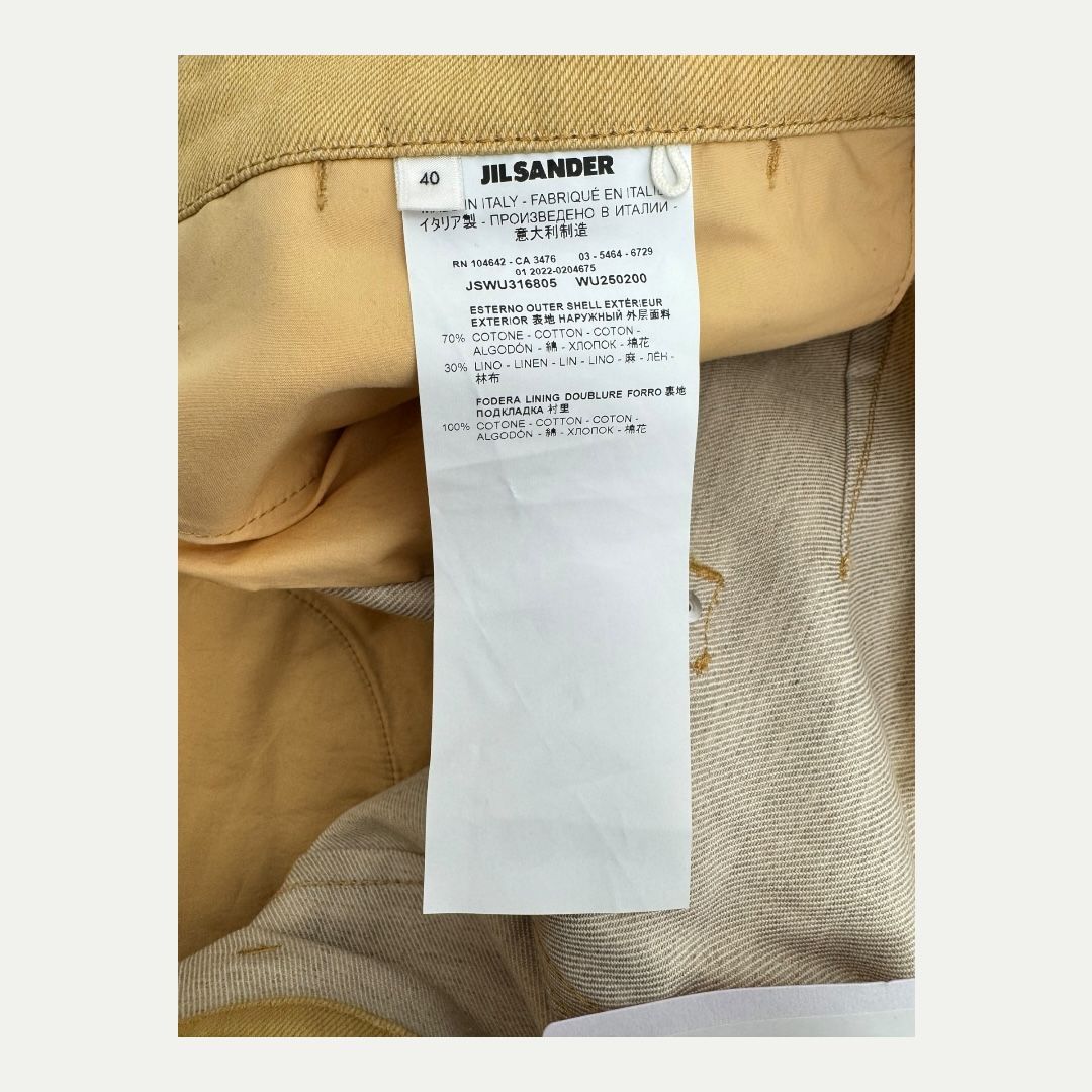 Jil Sander Camel Pants Sz 40(31)