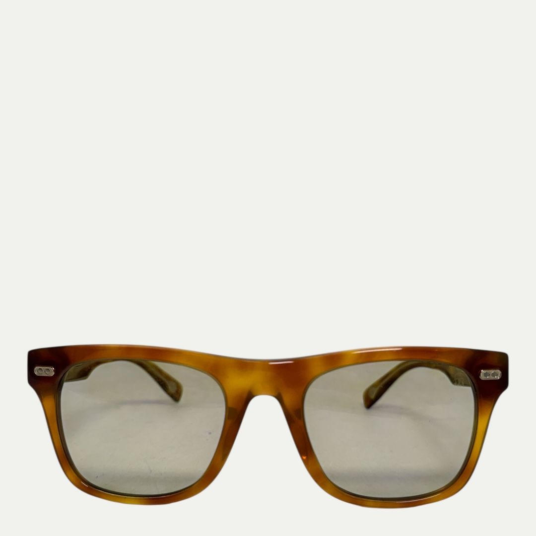 Brunello Cucinelli Tortoise Square Sunglasses.