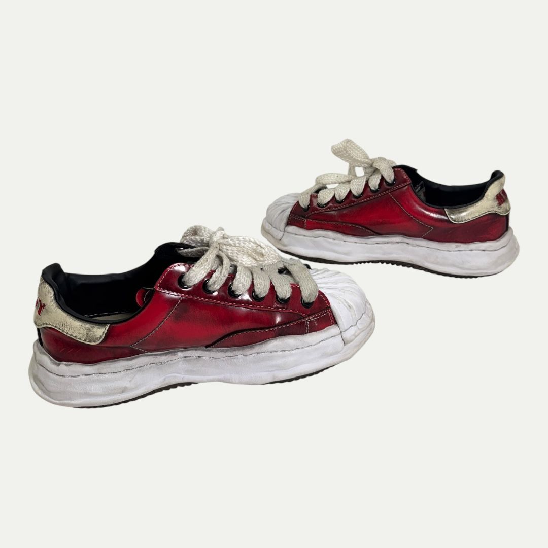Mihara Yasuhiro Blakey Red Patent Sz 40(8m/9.5w)