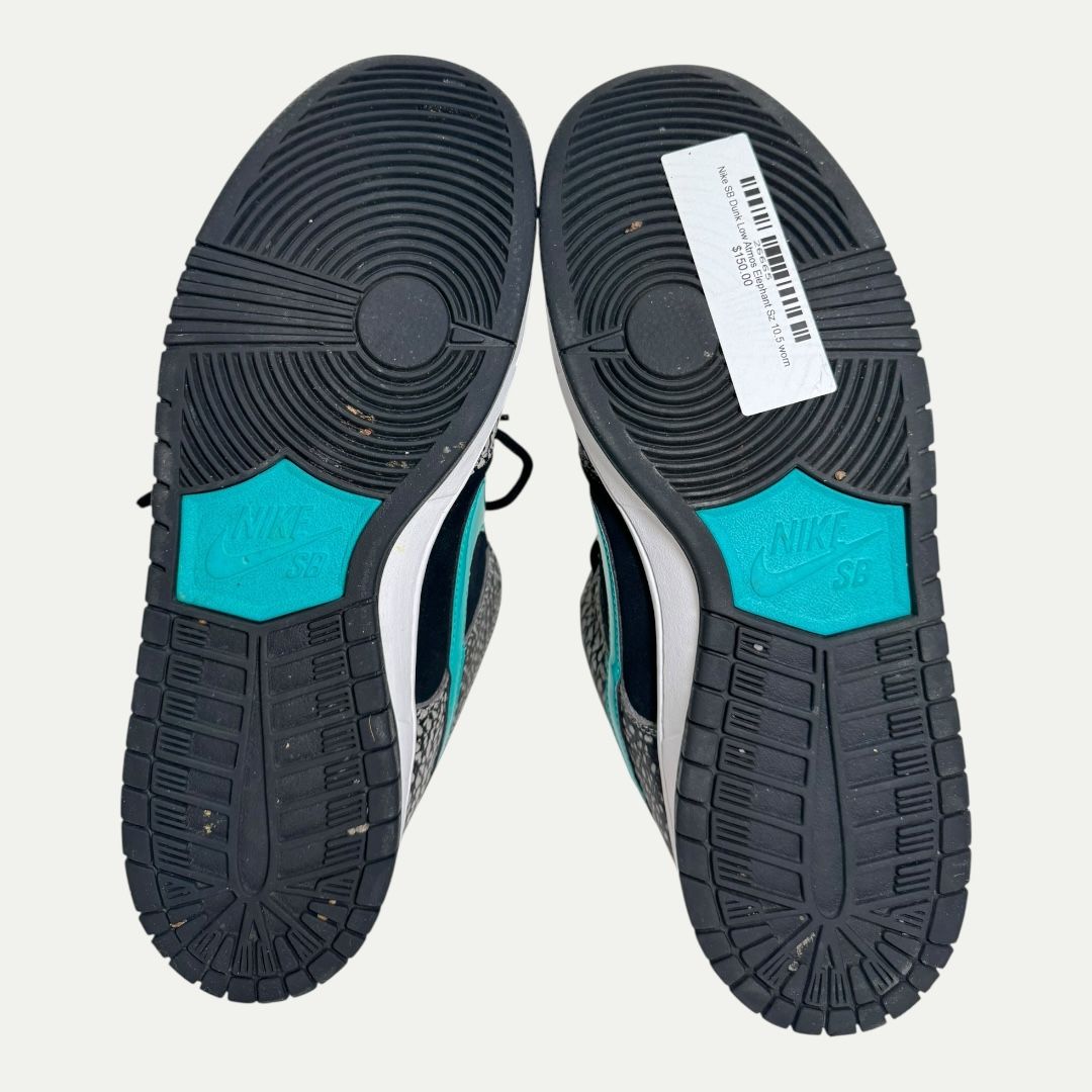 Nike SB Dunk Low Atmos Elephant Sz 10.5