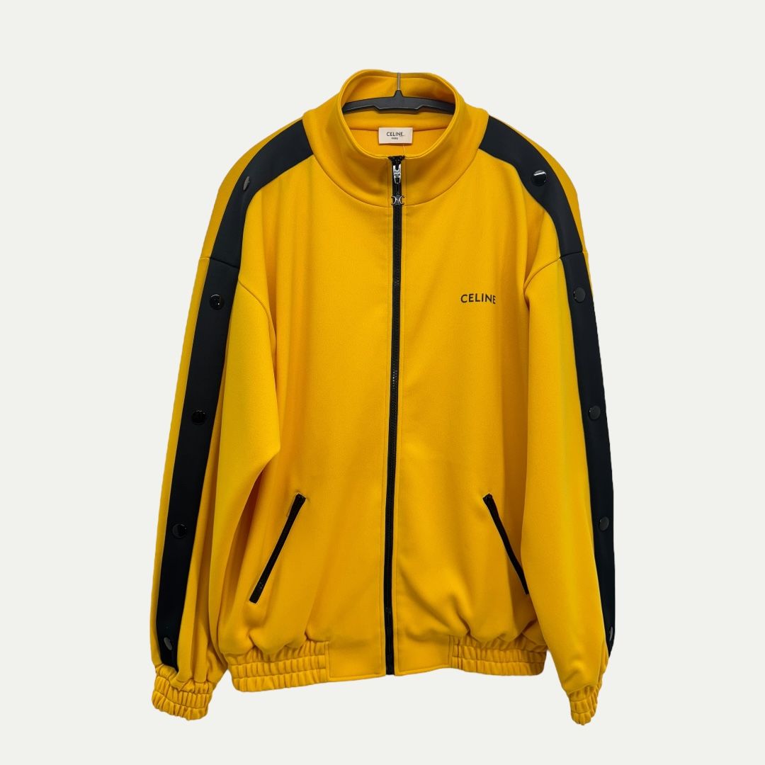 Celine Black/Yellow Track Jacket Sz S(M)