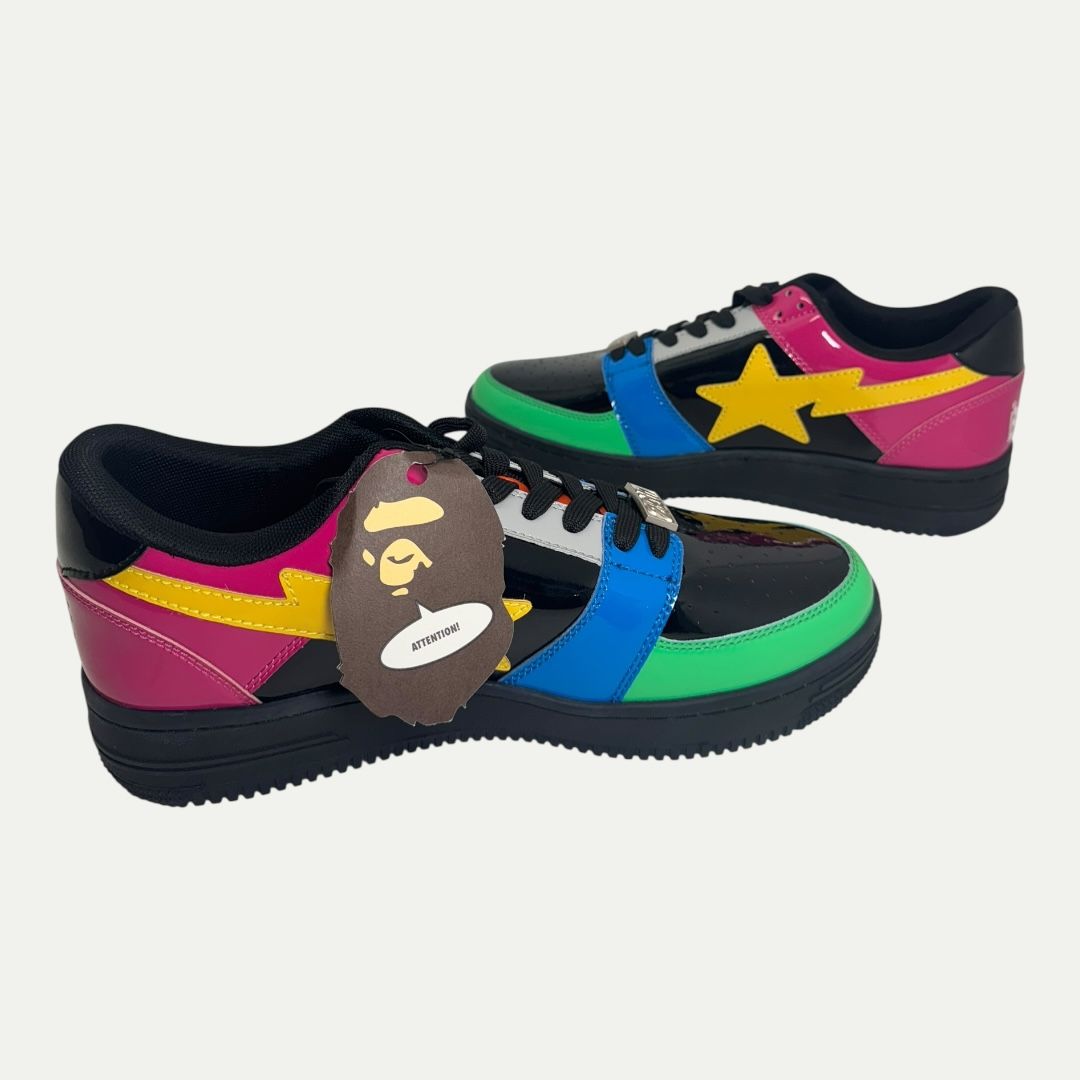 Bape Bapesta Multicolor Sz 10