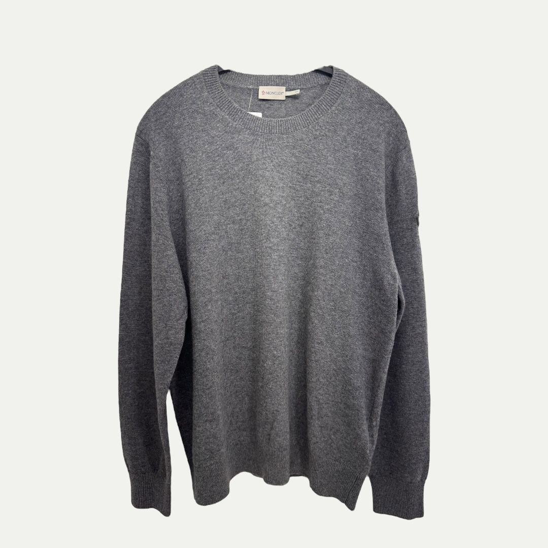 Moncler Grey Knit Sz XL(L)