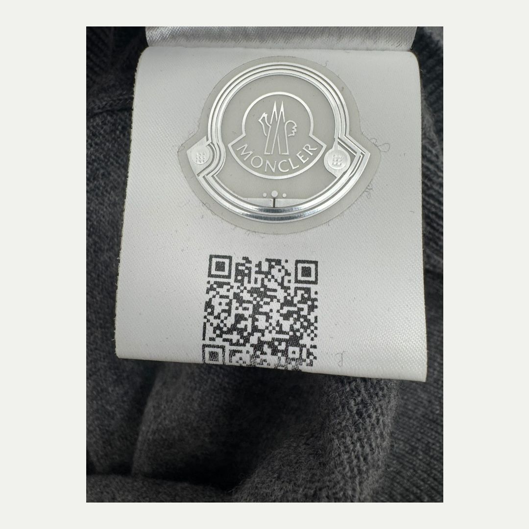 Moncler Grey Knit Sz XL(L)