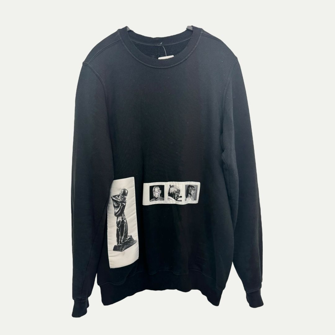 Rick Owens Drkshdw Patch Crewneck Sz S