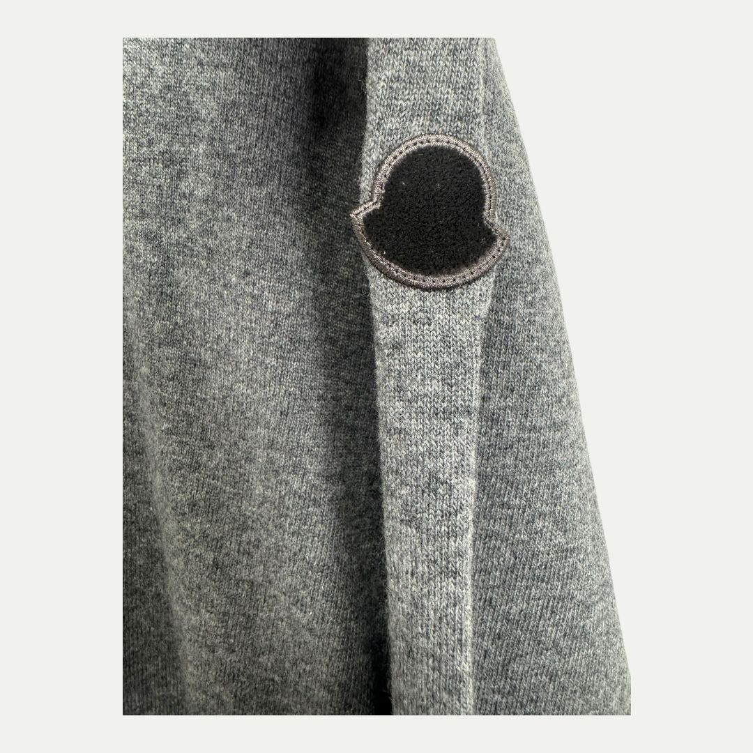 Moncler Grey Knit Sz XL(L)