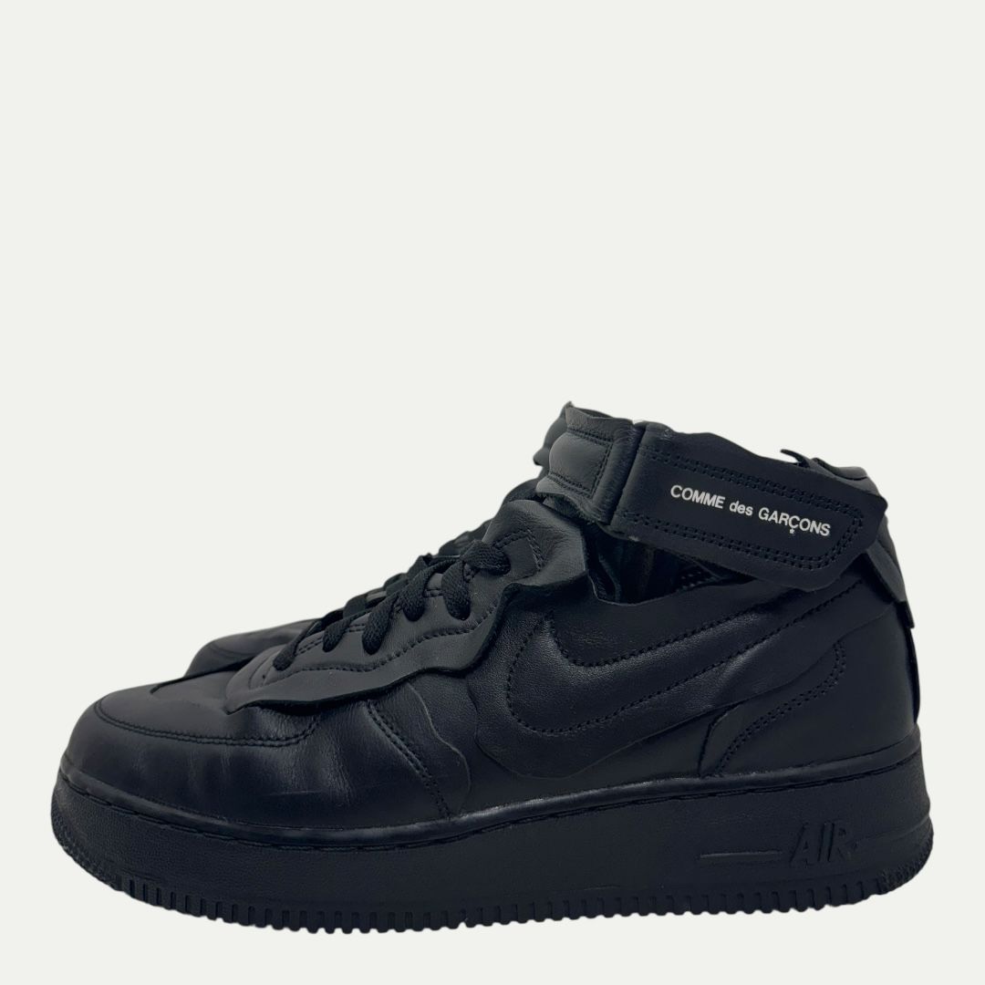 CDG x AF1 Black Sz 9