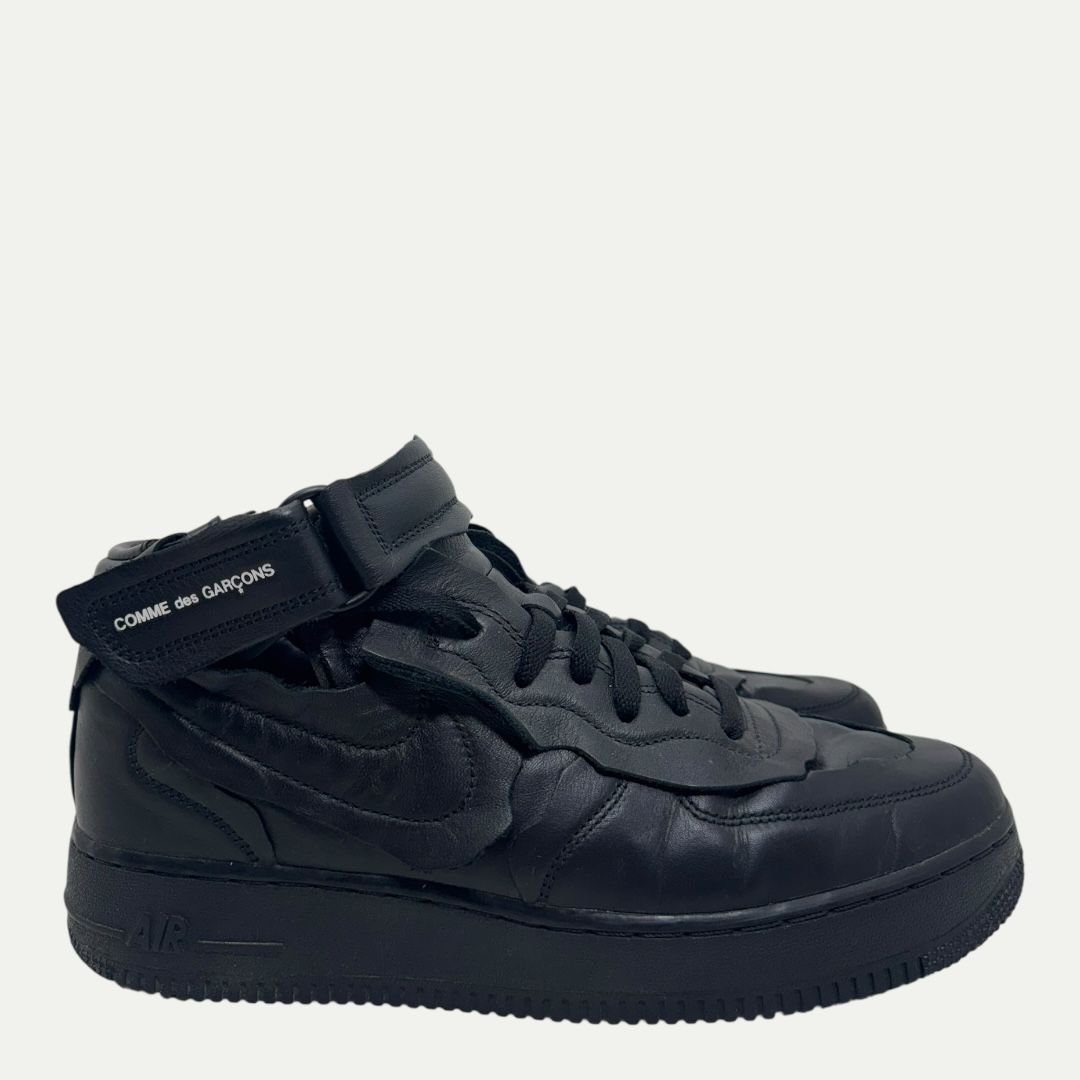CDG x AF1 Black Sz 9