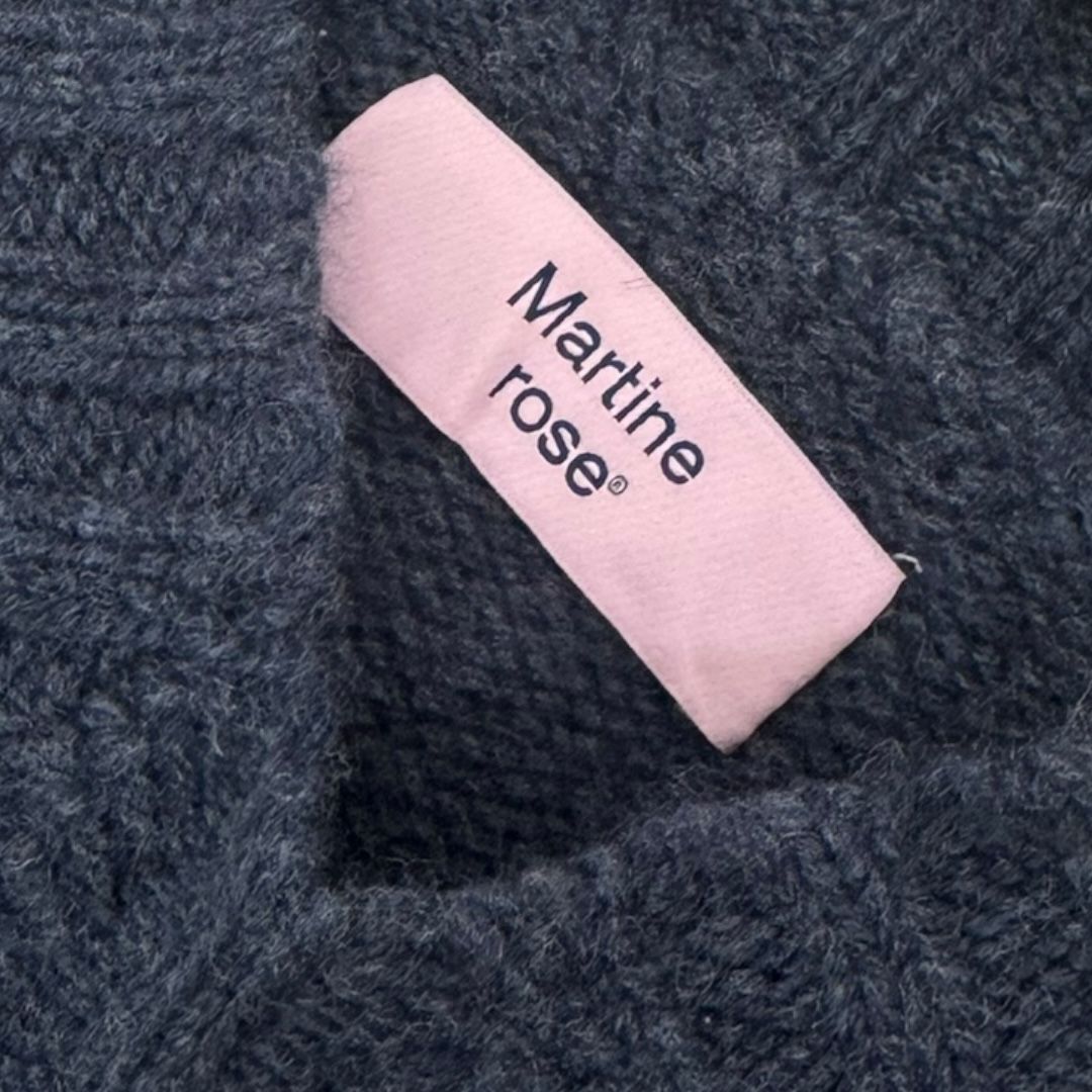 Martine Rose Cropped Knit Sz M(XL)
