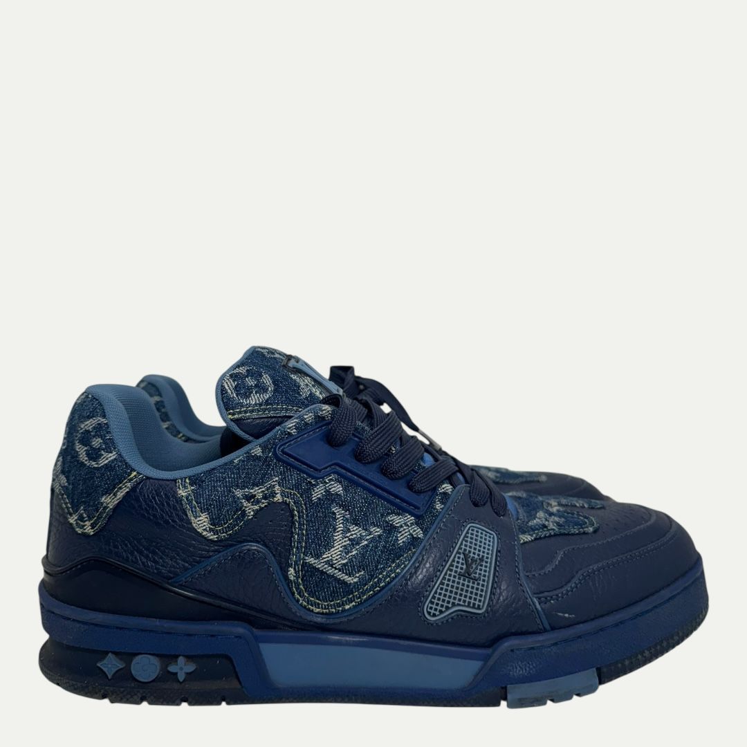 Louis Vuitton Denim Trainer Sz LV7.5(9.5)