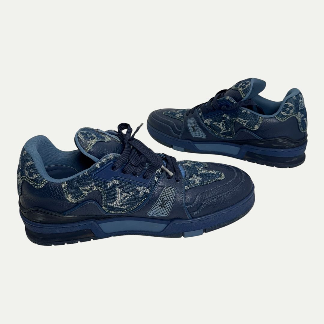 Louis Vuitton Denim Trainer Sz LV7.5(9.5)