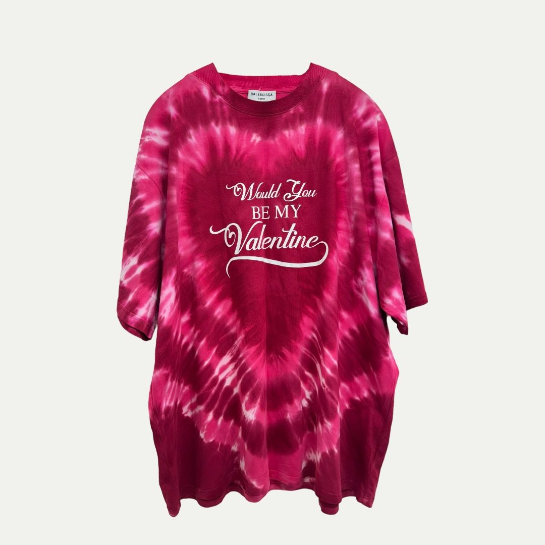 Balenciaga Valentine Tee Sz S(XL)