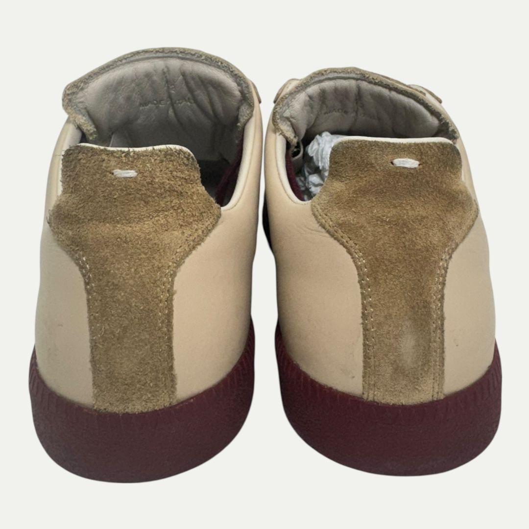 Tan/Burgundy Margiela Gat Sz 42(9)