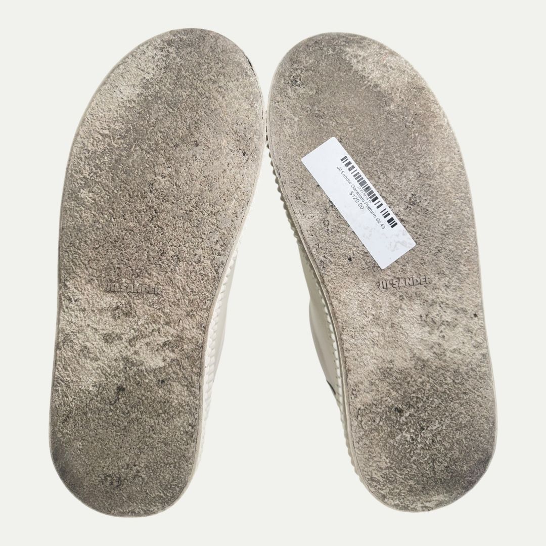 Jil Sander Ganellato Platform Sz 43(11)