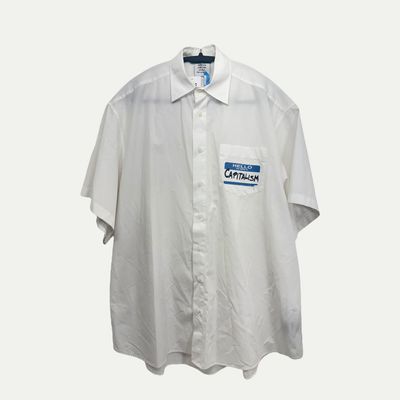 Vetements Capitalism Button Sz XS (XL)