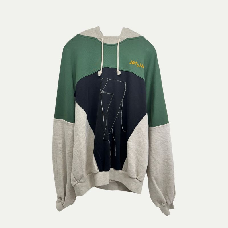 Satoshi Nakamoto Crossover Hoodie Sz XL