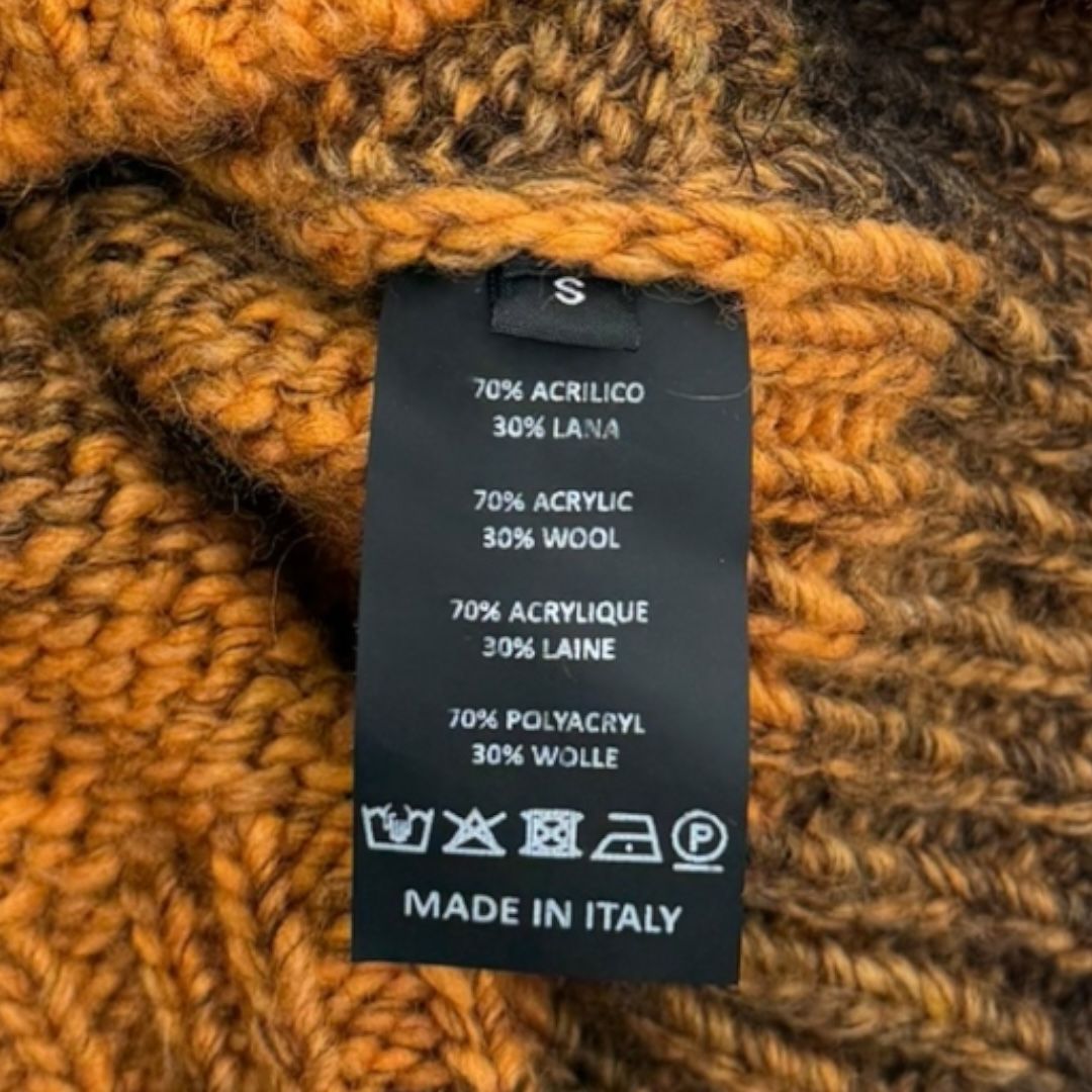Raf Simons FW20 Polaroid Knit Sz S(L)